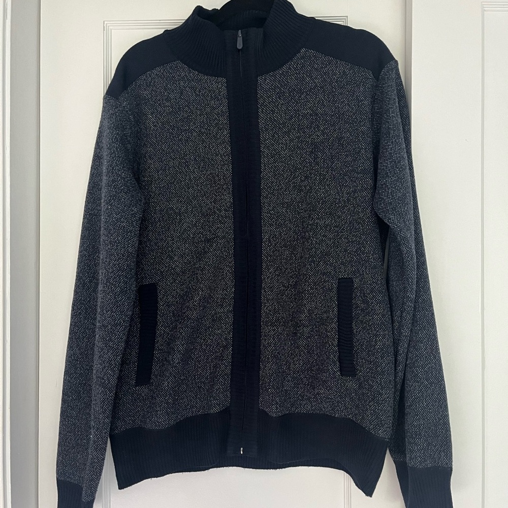 Scott James zip up sweater